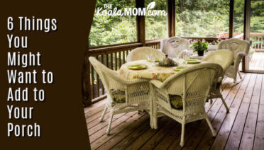 6 Things You Might Want To Add To Your Porch. Image of patio furniture on covered porch by JamesDeMers from Pixabay