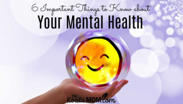 6 Important Things to Know about Your Mental Health. Image of hand holding a smiling emoji on a purple background by Gerd Altmann from Pixabay
