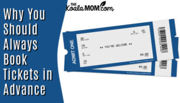 Why You Should Always Book Tickets in Advance. Photo of two event tickets via Depositphotos.