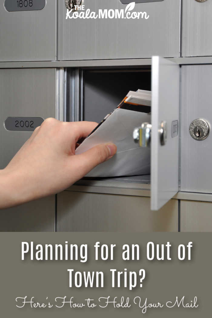 Planning for an Out of Town Trip? Here’s How to Hold Your Mail. Photo of woman checking mailbox via Depositphotos.