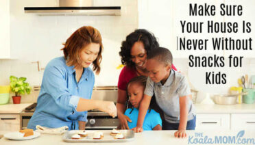 Make Sure Your House Is Never Without Snacks for Kids. Photo of family making snacks in the kitchen by American Heritage Chocolate on Unsplash.