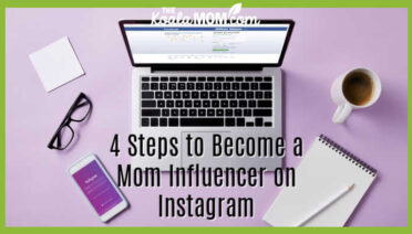 4 Steps to Become a Mom Influencer on Instagram. Photo of laptop with Facebook and smartphone with Instagram via Depositphotos.