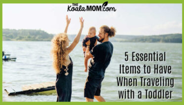 5 Essential Items to Have When Traveling with a Toddler. Photo of mom and dad with toddler on a beach by Nataliya Vaitkevich on Pexels.