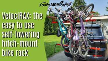 Velocirax: the easy to use self-lowering hitch-mount bike rack