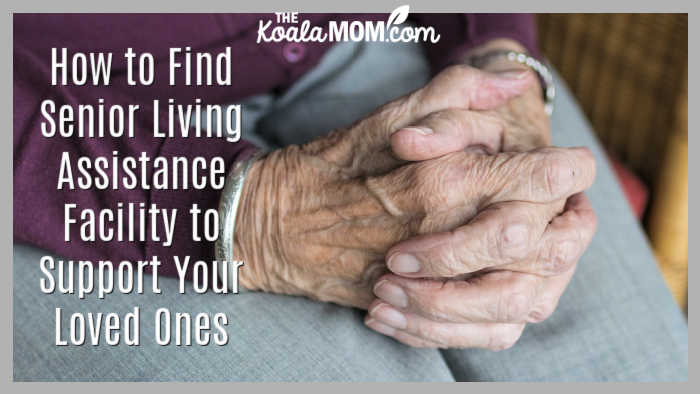 How to Find Senior Living Assistance Facility to Support Your Loved Ones. Image of old woman's folded hands by Sabine van Erp from Pixabay