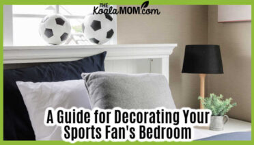 A Guide for Decorating Every Sports Fan's Room. Photo of two soccer balls sitting on headboard via Depositphotos.