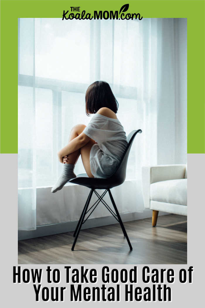 How to Take Good Care of Your Mental Health. Photo of woman sitting alone at a window by Anthony Tran on Unsplash