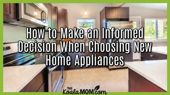 How to Make an Informed Decision When Choosing New Home Appliances. Image of kitchen with stainless steel appliances by Addi Gibson from Pixabay