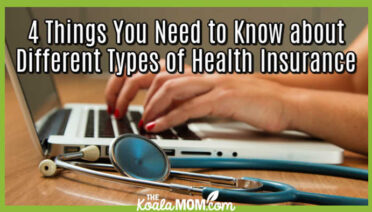 4 Things You Need to Know about Different Types of Health Insurance. Photo of woman typing on laptop with stethoscope nearby by National Cancer Institute on Unsplash.