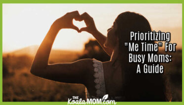 Prioritizing "Me Time" For Busy Moms: A Guide. Photo of woman forming a heart with her hands by Jackson David on Unsplash