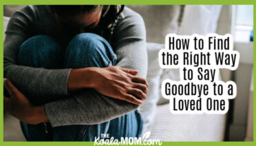 How to Find the Right Way to Say Goodbye to a Loved One. Photo of young black woman hugging her knees by Alex Green via Pexels.