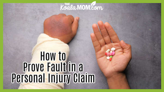 How to Prove Fault in a Personal Injury Claim. Photo of person with an injured arm and hand holding some medications in their other hand by Towfiqu barbhuiya on Unsplash