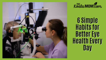 6 Simple Habits for Better Eye Health Every Day. Image of female optometrist doing an eye exam on a male patient by Paul Diaconu from Pixabay