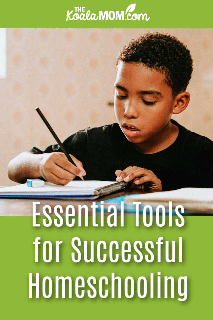 Essential Tools for Successful Homeschooling. Photo of a boy doing homework by Essential Tools for Successful Homeschooling via Pexels.