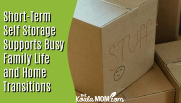 Short-Term Self Storage Supports Busy Family Life and Home Transitions. Photo of a box labeled "stuff" by cottonbro studio via Pexels.
