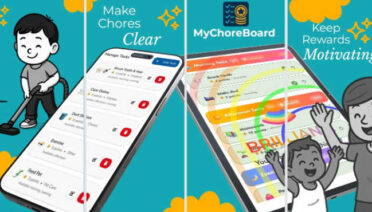Screenshot of MyChoreBoard app.
