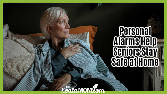 Personal Alarms that Help Seniors Stay Safe at Home. Photo of older woman in bed looking at her house plants by RDNE Stock project via Pexels.