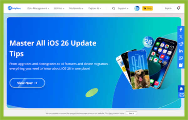 iMyPhone screenshot