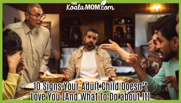 10 Signs Your Adult Child Doesn’t Love You (And What to Do about It). Photo of family arguing over dinner table via Pexels.