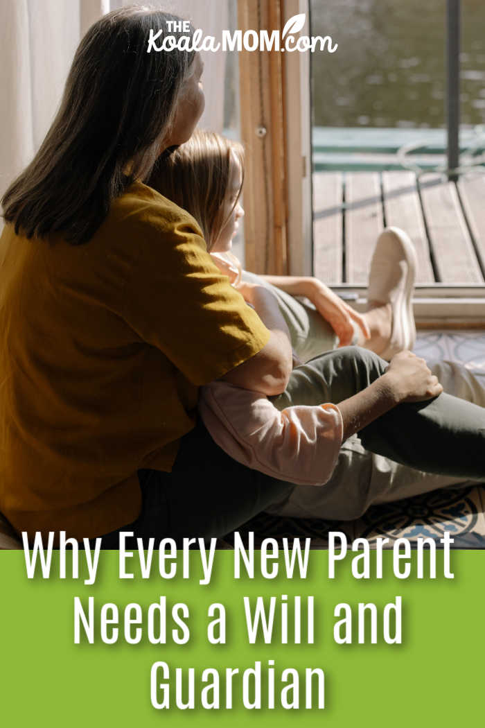 Why Every New Parent Needs a Will and Guardian. Photo of mom and daughter sitting together looking out a window by cottonbro studio via Pexels.