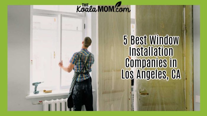 5 Best Window Installation Companies in Los Angeles. Photo of man installing windows in a white-toned home by Ksenia Chernaya via Pexels.